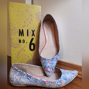 Mix No.6 sz.8½ pointed flats